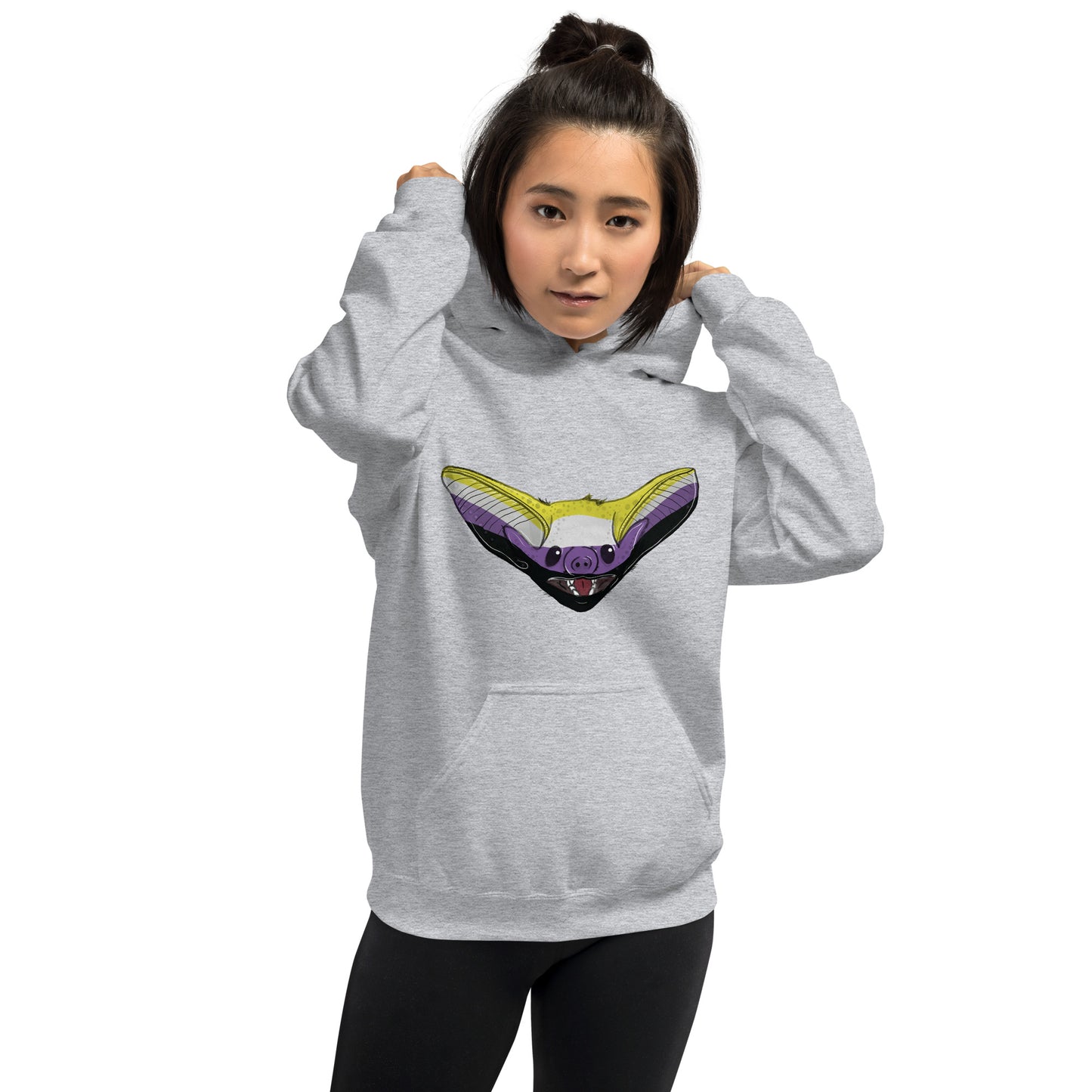 Non-Binary Bat Hoodie