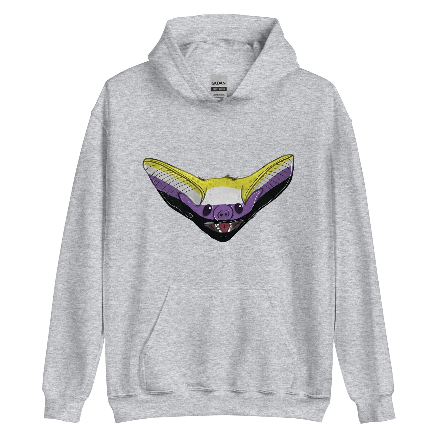 Non-Binary Bat Hoodie