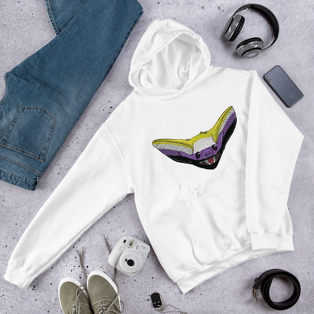 Non-Binary Bat Hoodie