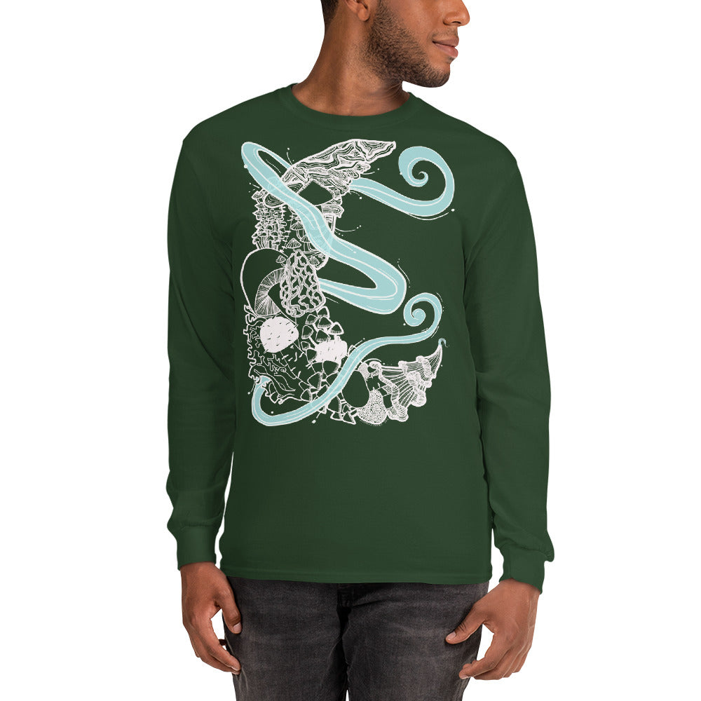 Mushroom Moon Magic Long Sleeve Shirt