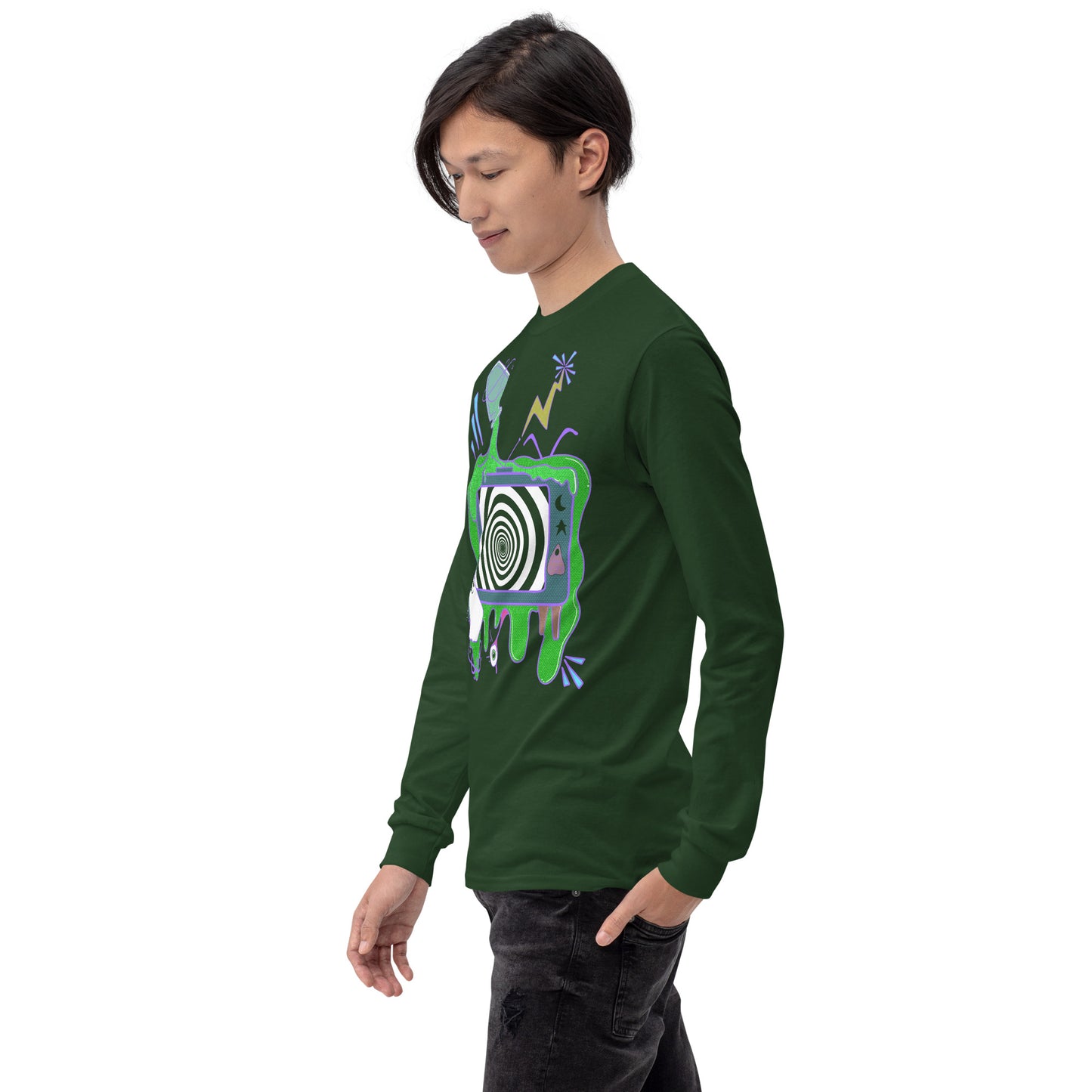 Spooky TV Long Sleeve Shirt