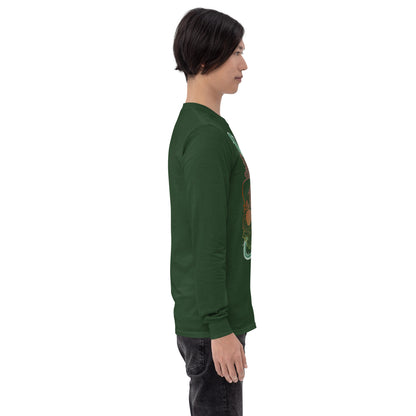 Earthy Mushroom Magic Long Sleeve Shirt