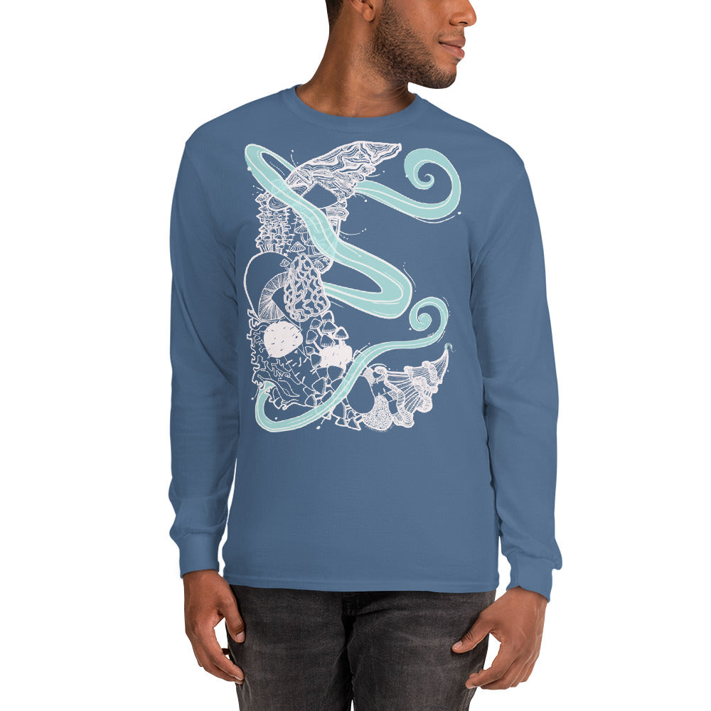 Mushroom Moon Magic Long Sleeve Shirt