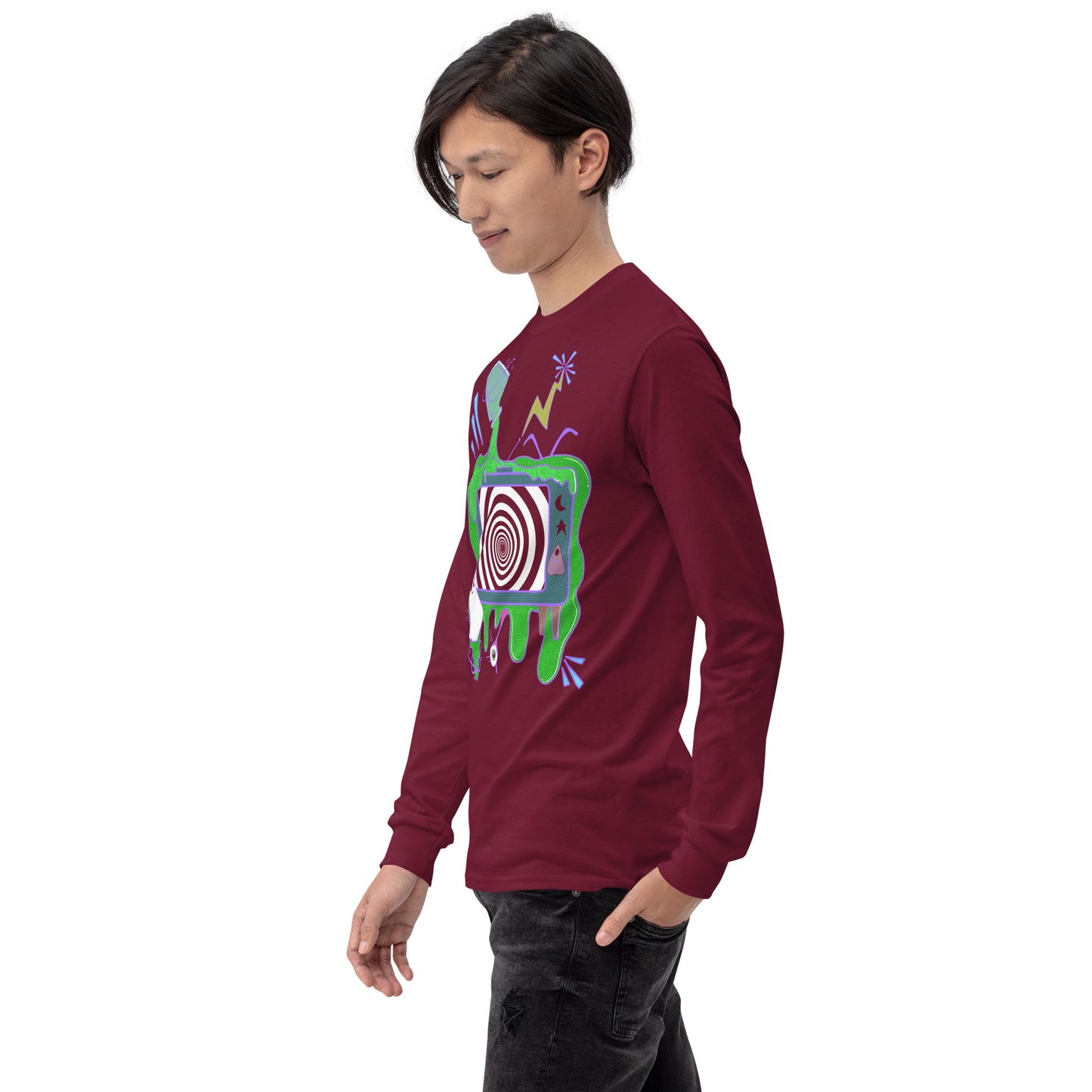 Spooky TV Long Sleeve Shirt