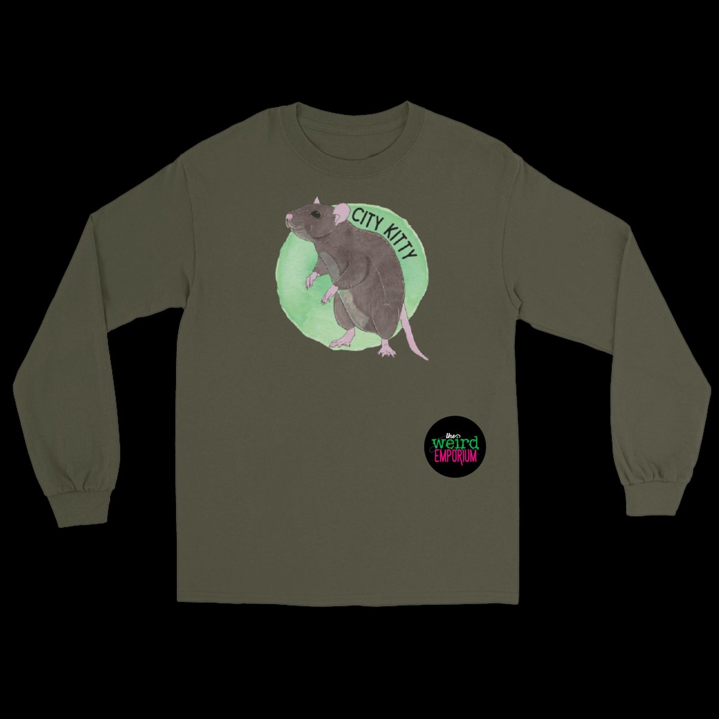 City Kitty Long Sleeve Shirt