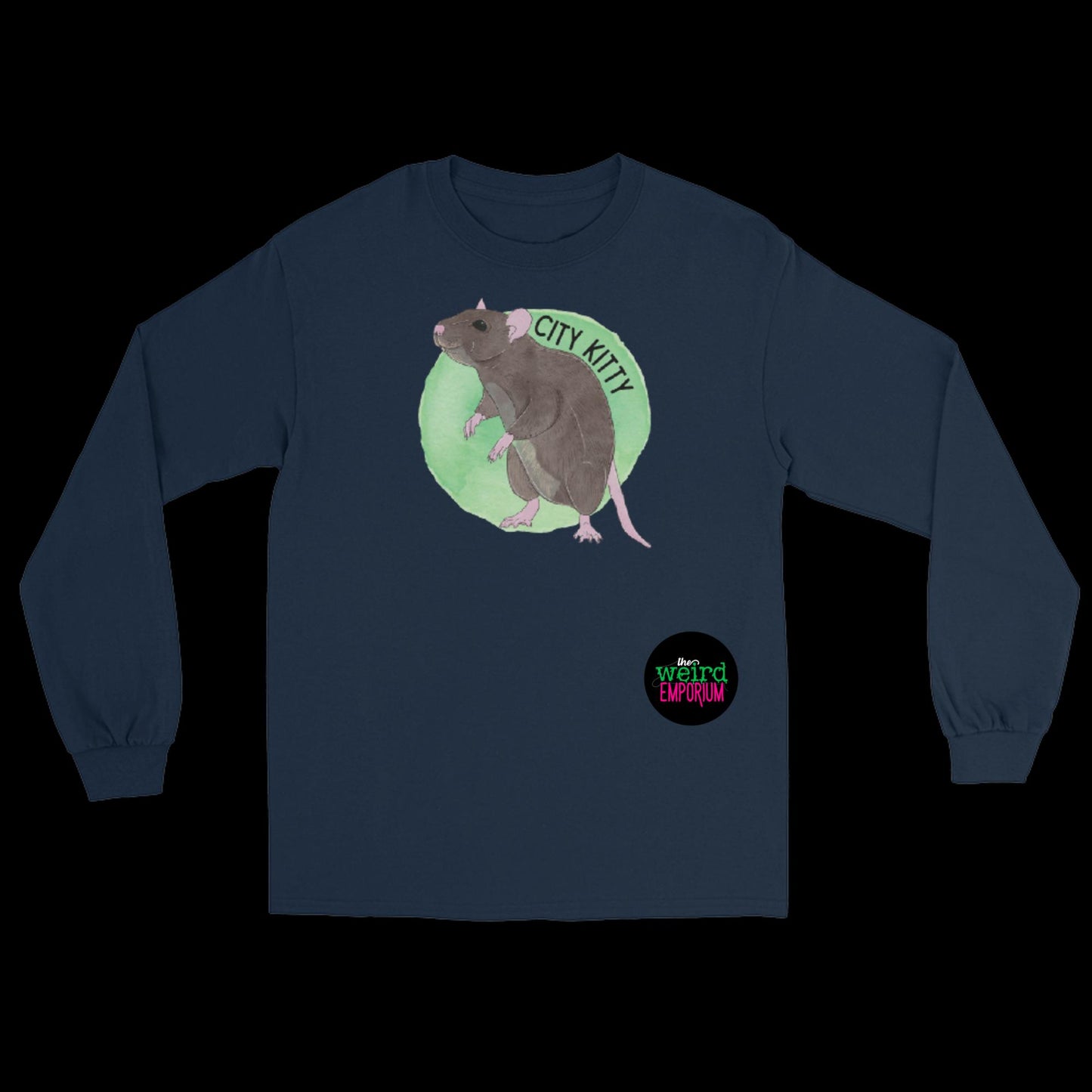 City Kitty Long Sleeve Shirt