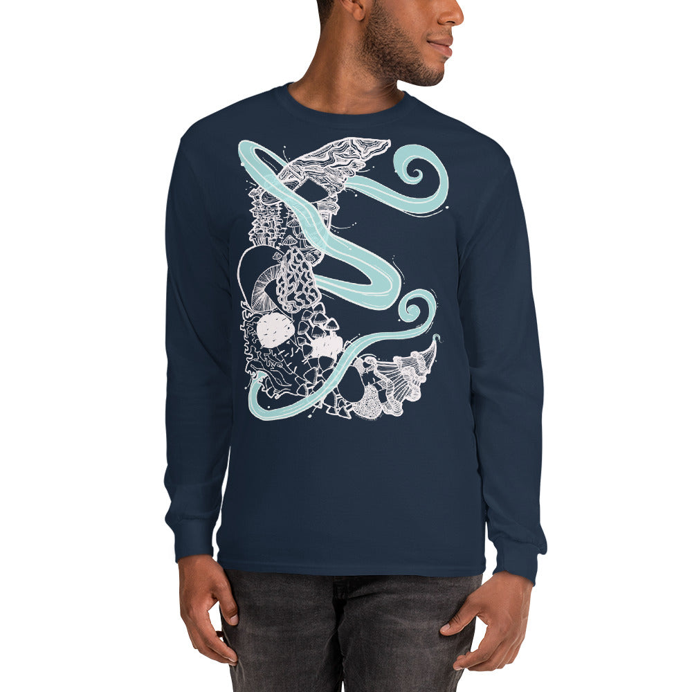 Mushroom Moon Magic Long Sleeve Shirt