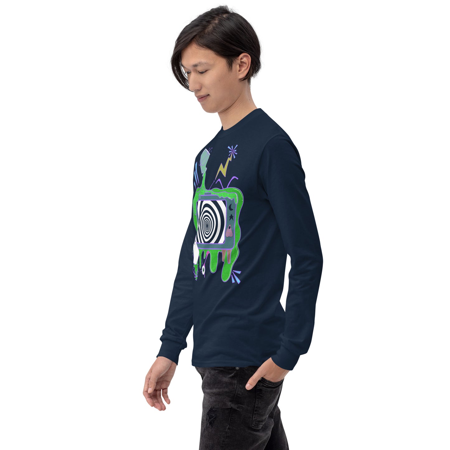 Spooky TV Long Sleeve Shirt
