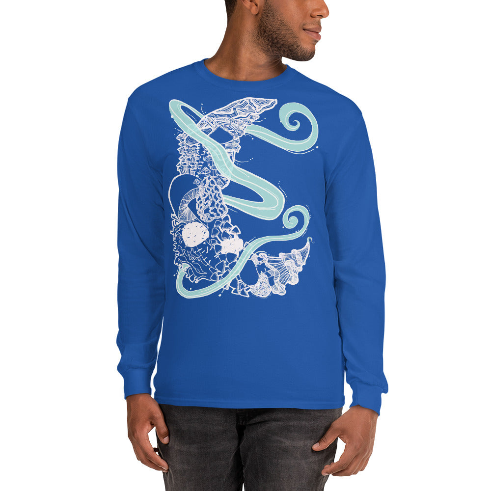 Mushroom Moon Magic Long Sleeve Shirt