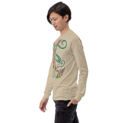Earthy Mushroom Magic Long Sleeve Shirt