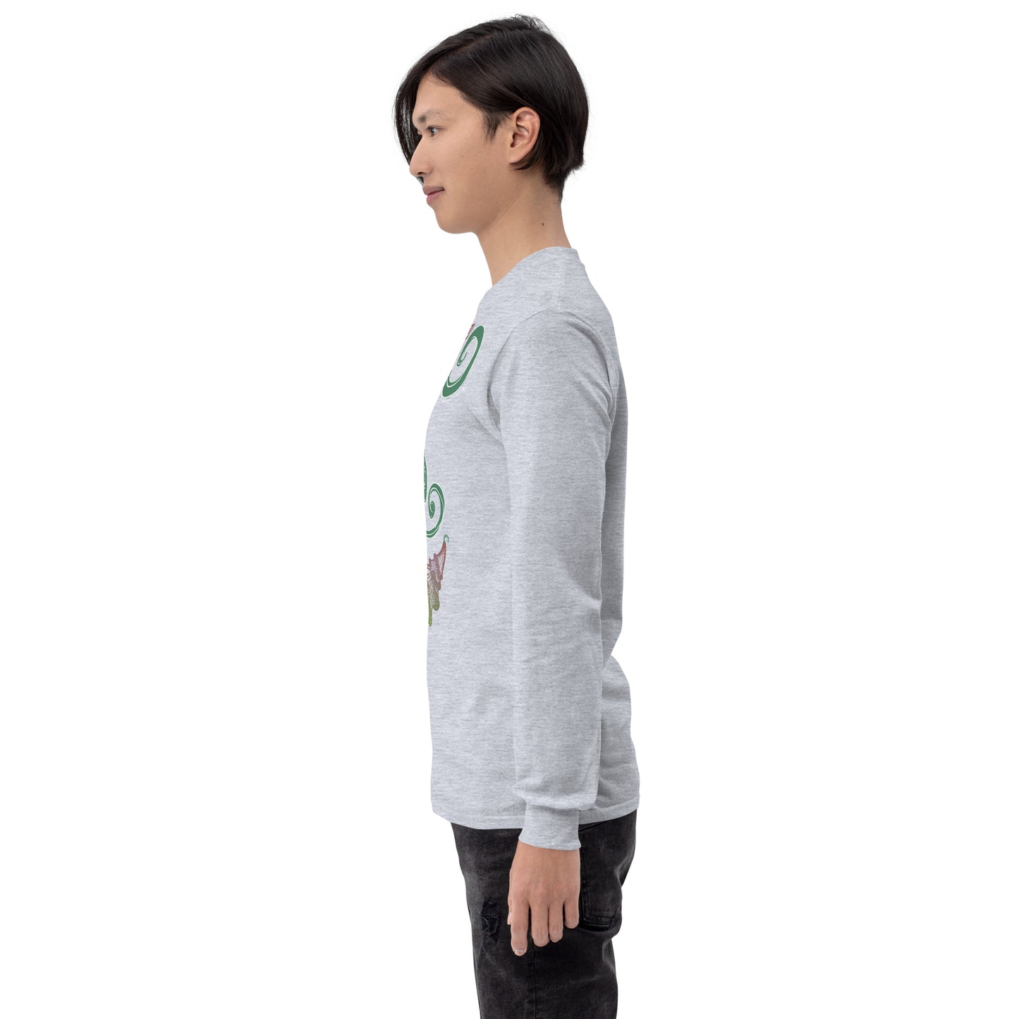 Earthy Mushroom Magic Long Sleeve Shirt