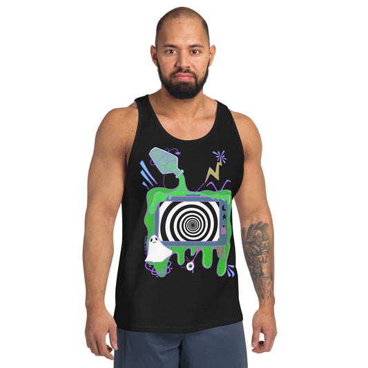 Spooky TV Tank Top