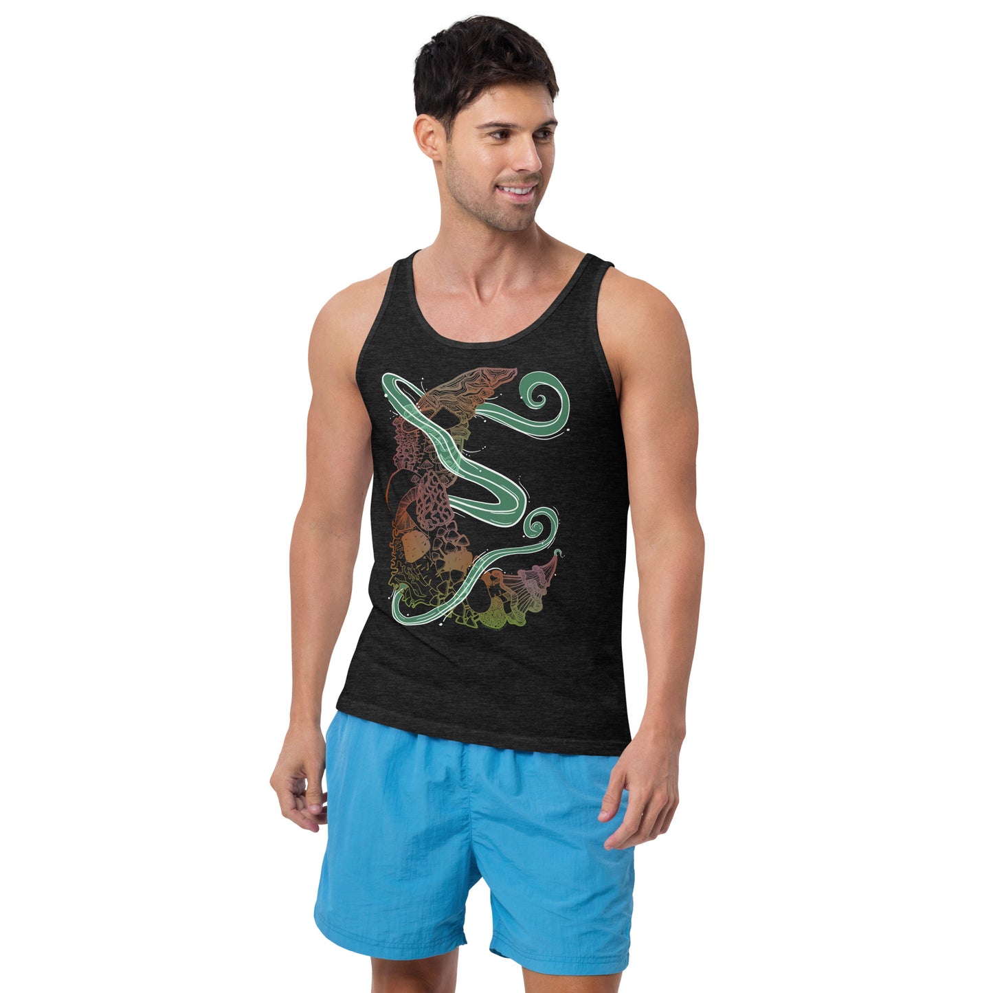 Earthy Mushroom Magic Tank Top