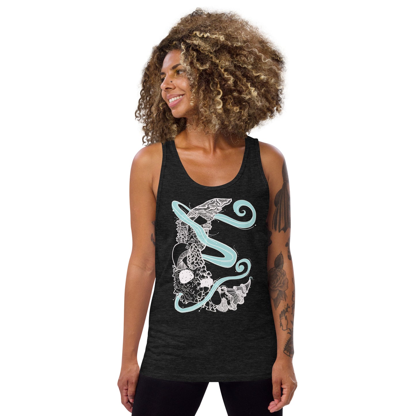 Mushroom Moon Magic Tank Top
