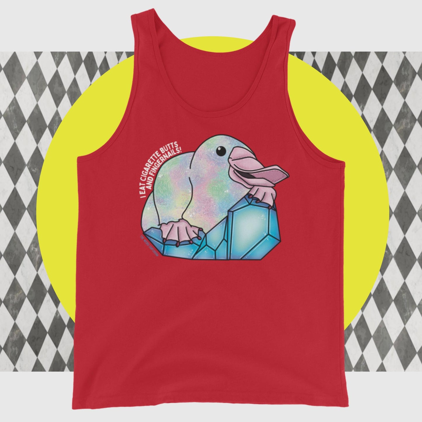 I eat cigarette butts and fingernails Tank Top