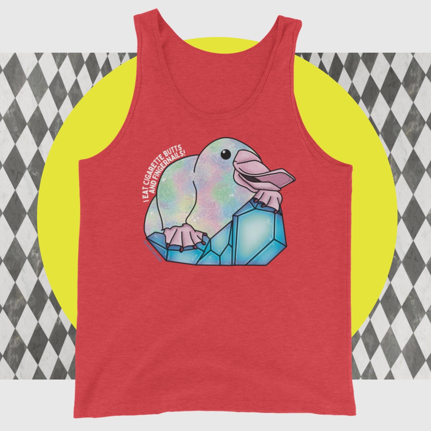 I eat cigarette butts and fingernails Tank Top