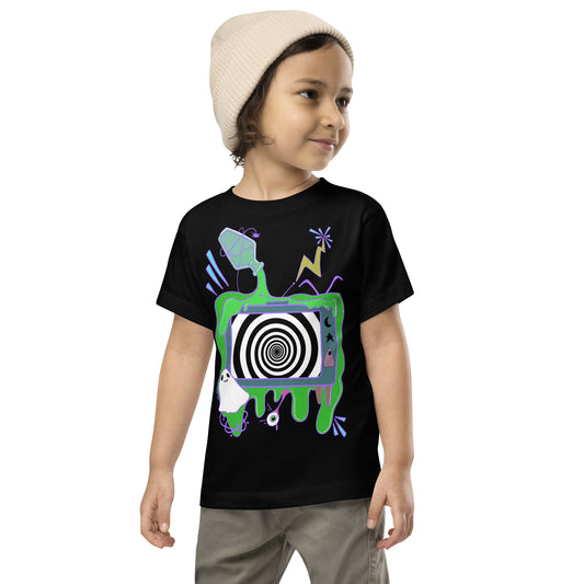 Spooky TV Toddler Short Sleeve Tee