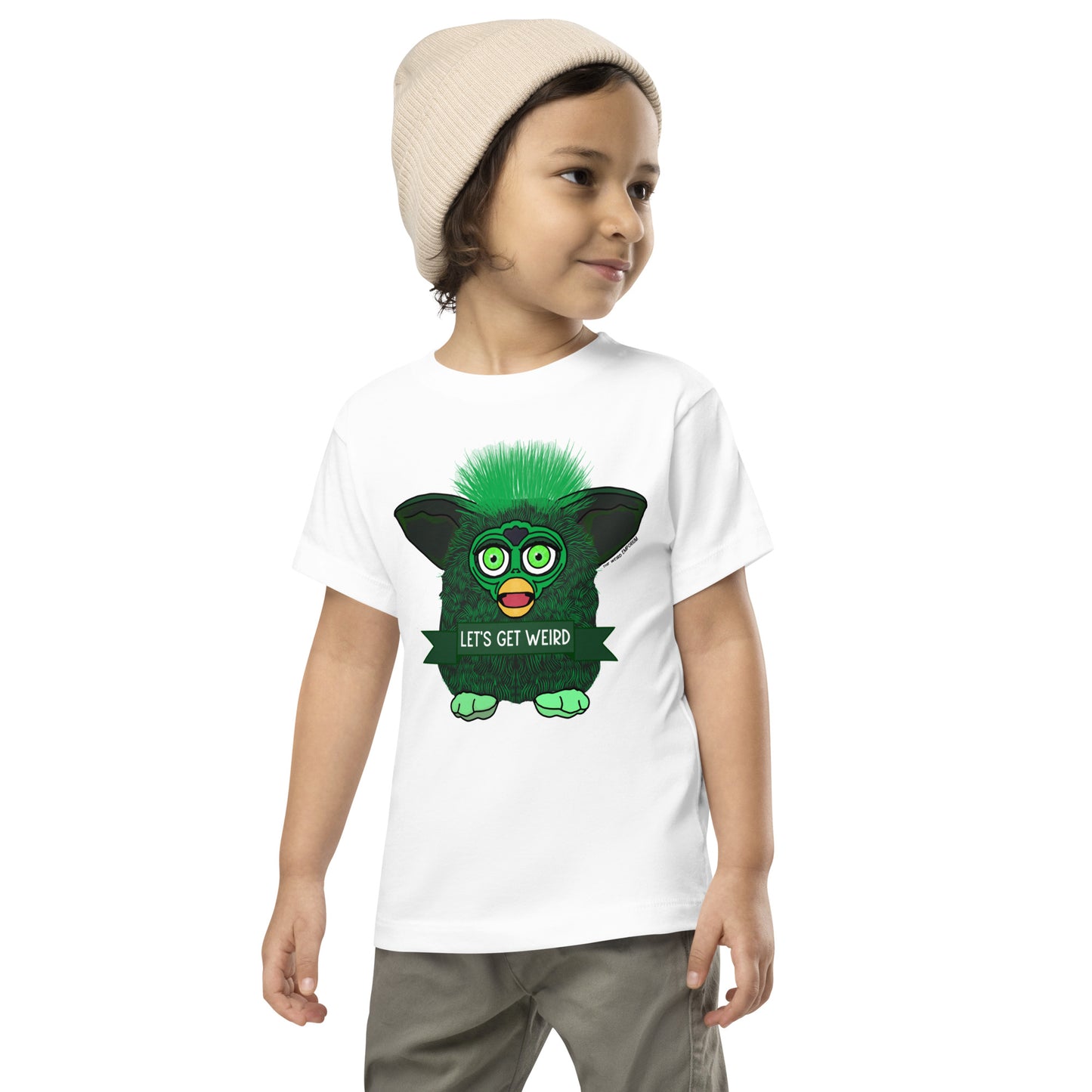 Furby - Let's Get Weird Toddler Short Sleeve Tee