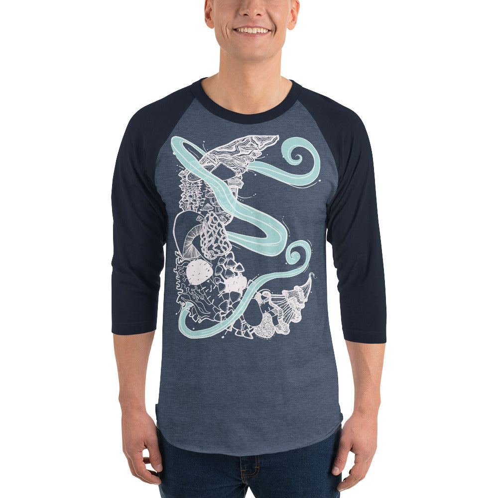 Mushroom Moon Magic Baseball Tee / Raglan