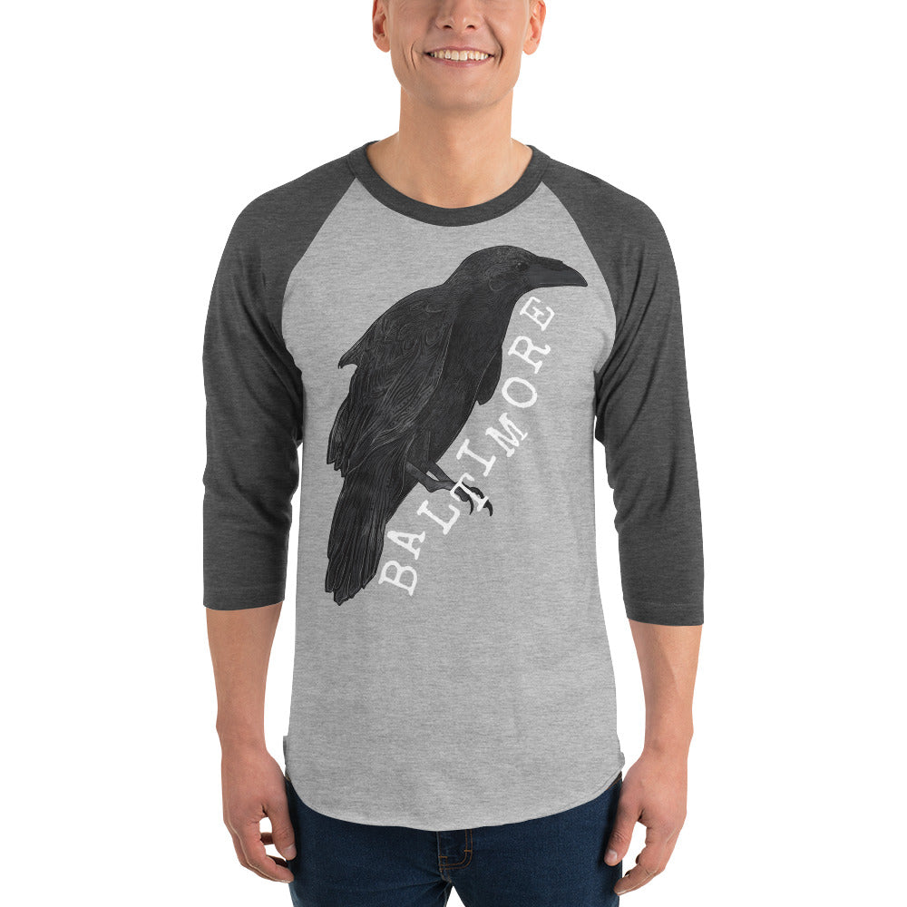 Ravens Baltimore Baseball Tee / Raglan