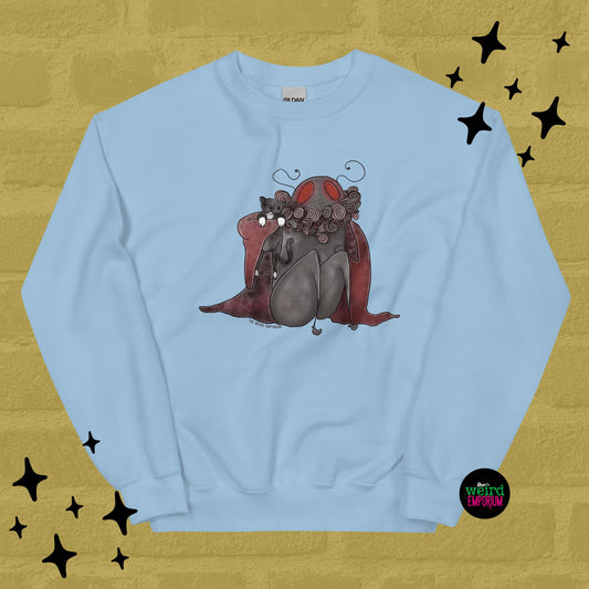 Mothman & Cat Sweatshirt