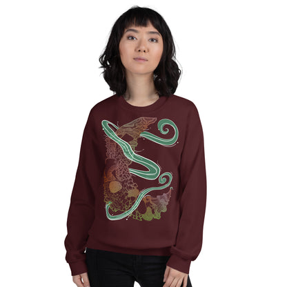 Earthy Mushroom Magic Unisex Sweatshirt