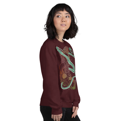 Earthy Mushroom Magic Unisex Sweatshirt