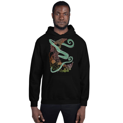 Earthy Magic Mushroom Unisex Hoodie