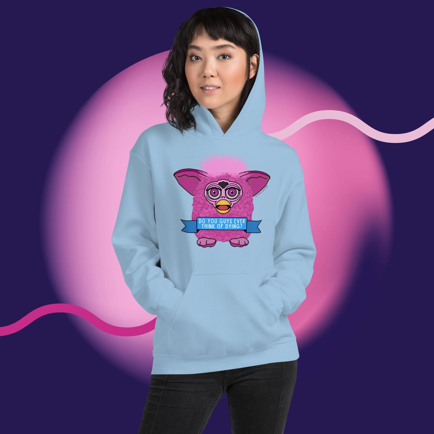 Do you ever think of dying Unisex Hoodie (Barbie Movie)