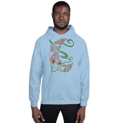 Earthy Magic Mushroom Unisex Hoodie