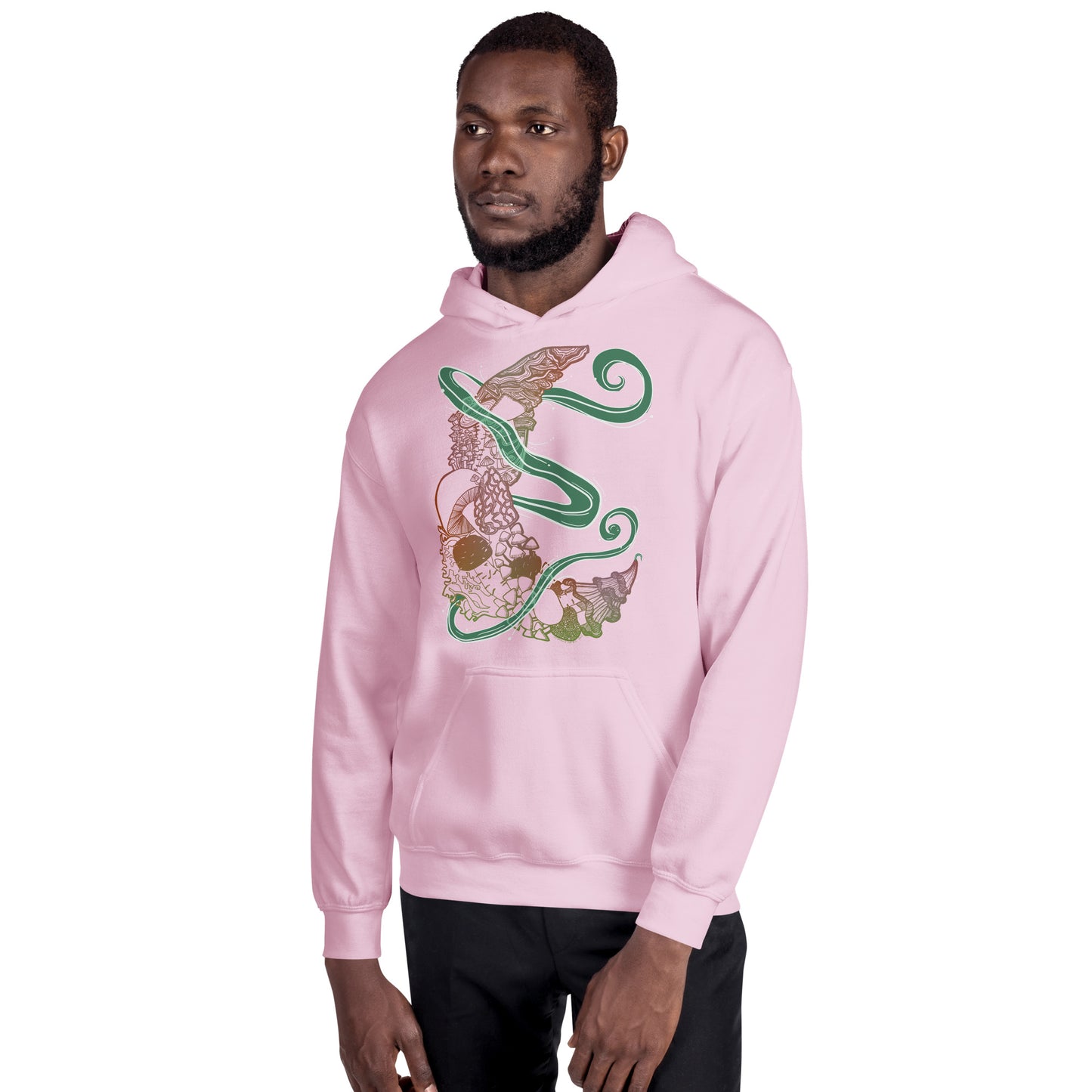 Earthy Magic Mushroom Unisex Hoodie