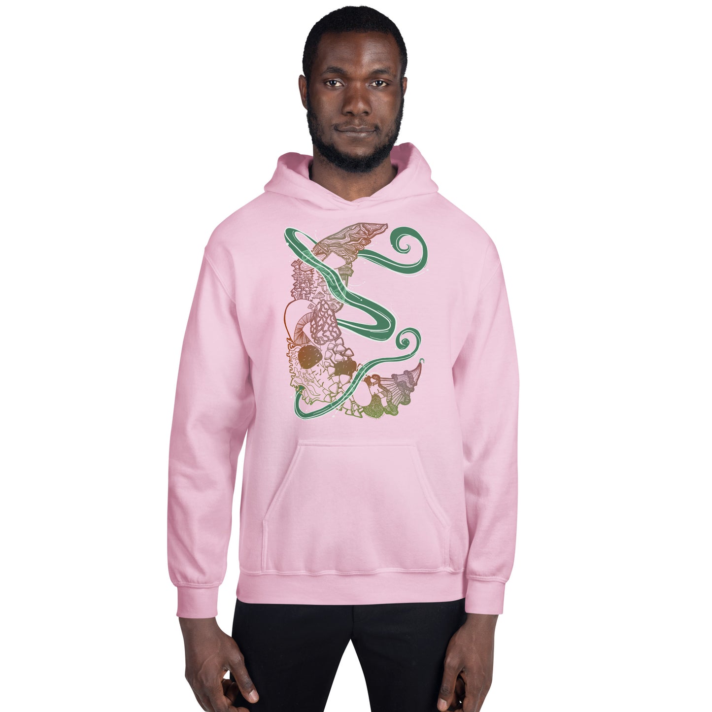 Earthy Magic Mushroom Unisex Hoodie