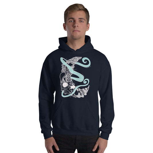 Mushroom Moon Magic Hoodie