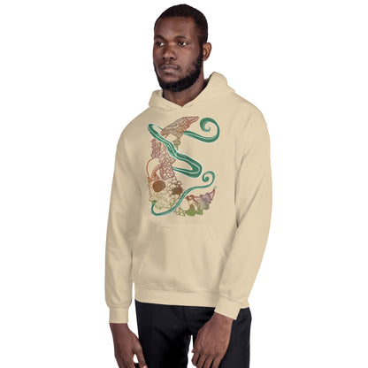 Earthy Magic Mushroom Unisex Hoodie