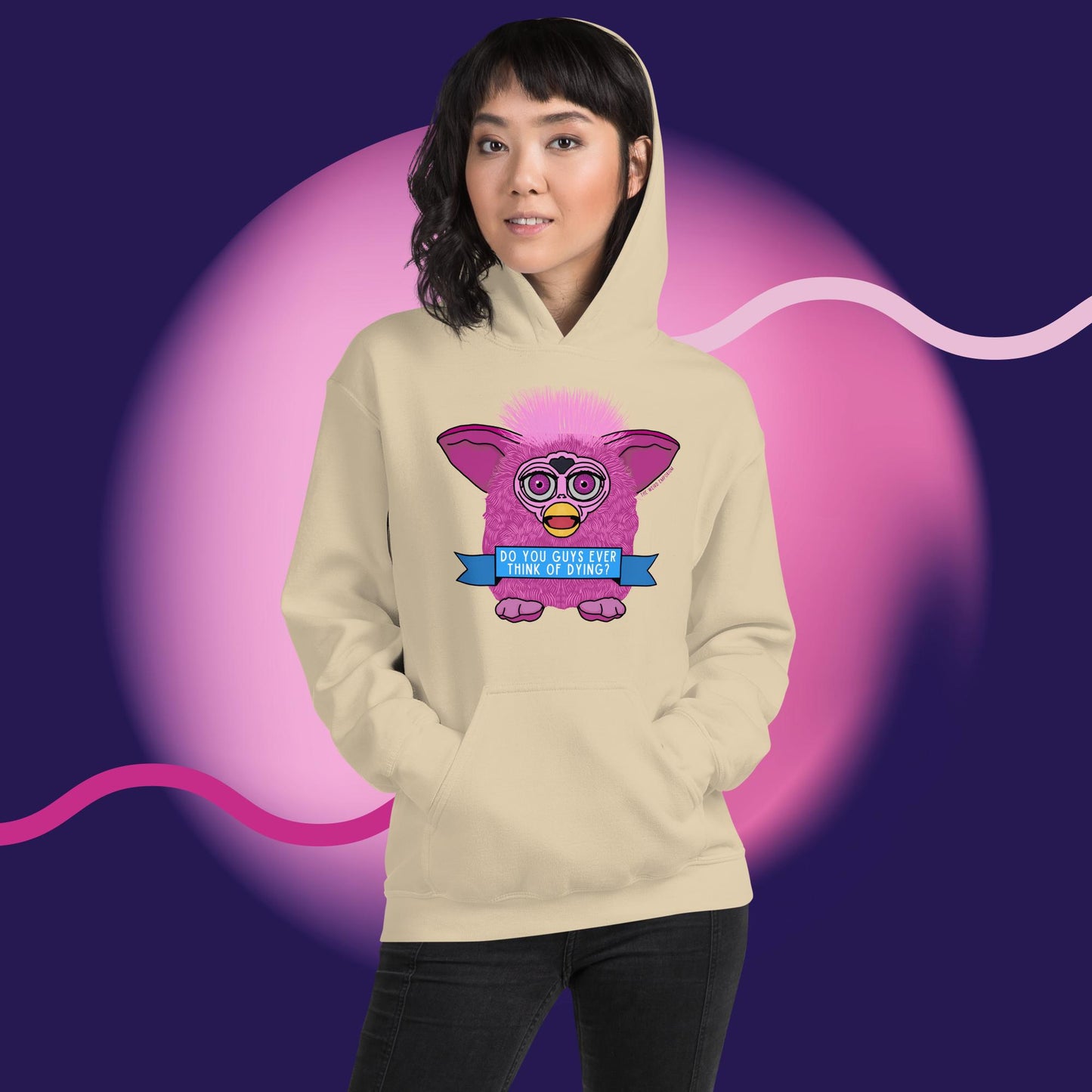 Do you ever think of dying Unisex Hoodie (Barbie Movie)