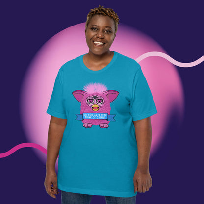 Do you ever think of dying Unisex t-shirt (Barbie Movie)