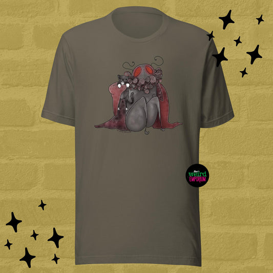 Mothman & Cat Tshirt