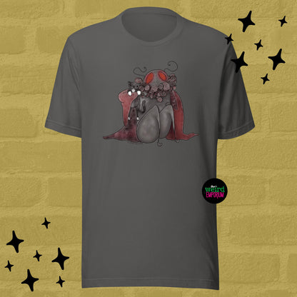 Mothman & Cat Tshirt