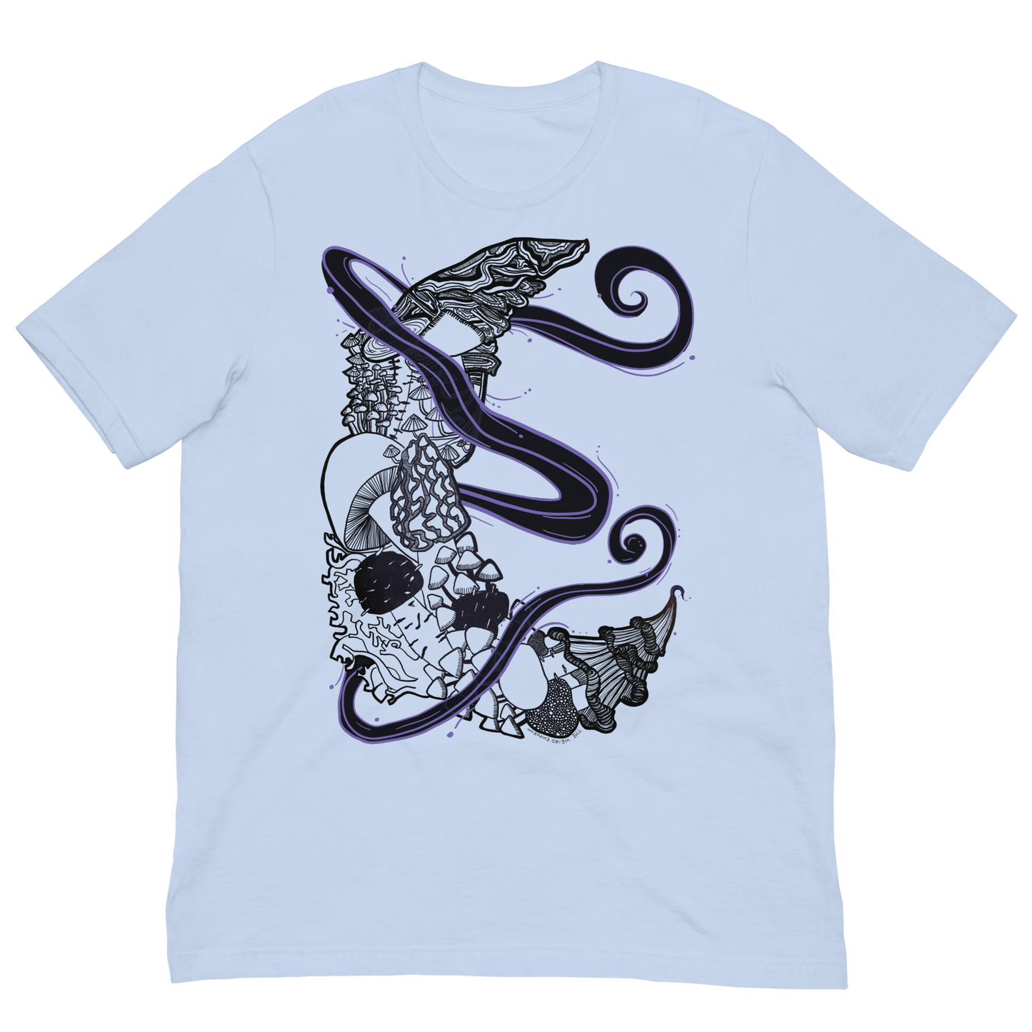 Black Mushroom Tshirt