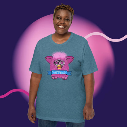 Do you ever think of dying Unisex t-shirt (Barbie Movie)