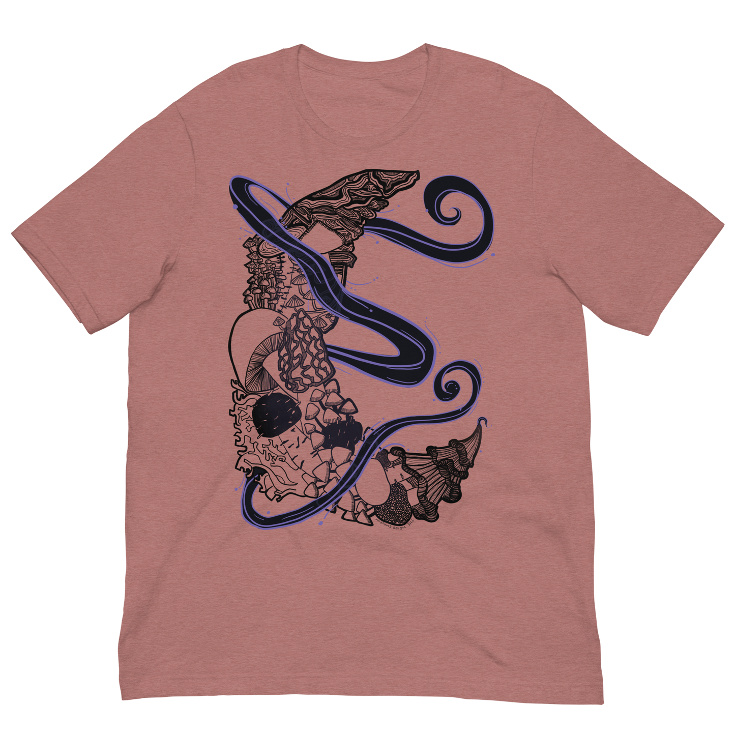 Black Mushroom Tshirt