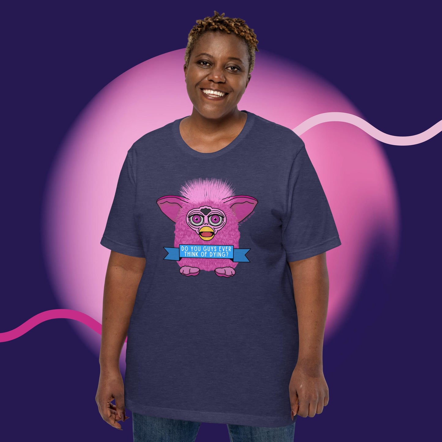 Do you ever think of dying Unisex t-shirt (Barbie Movie)