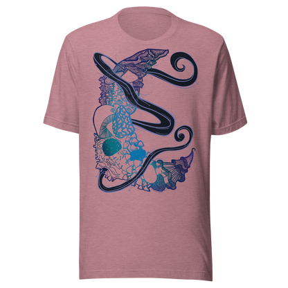 Dark Blue Mushroom Tshirt