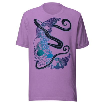 Dark Blue Mushroom Tshirt