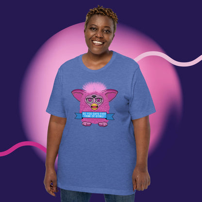 Do you ever think of dying Unisex t-shirt (Barbie Movie)