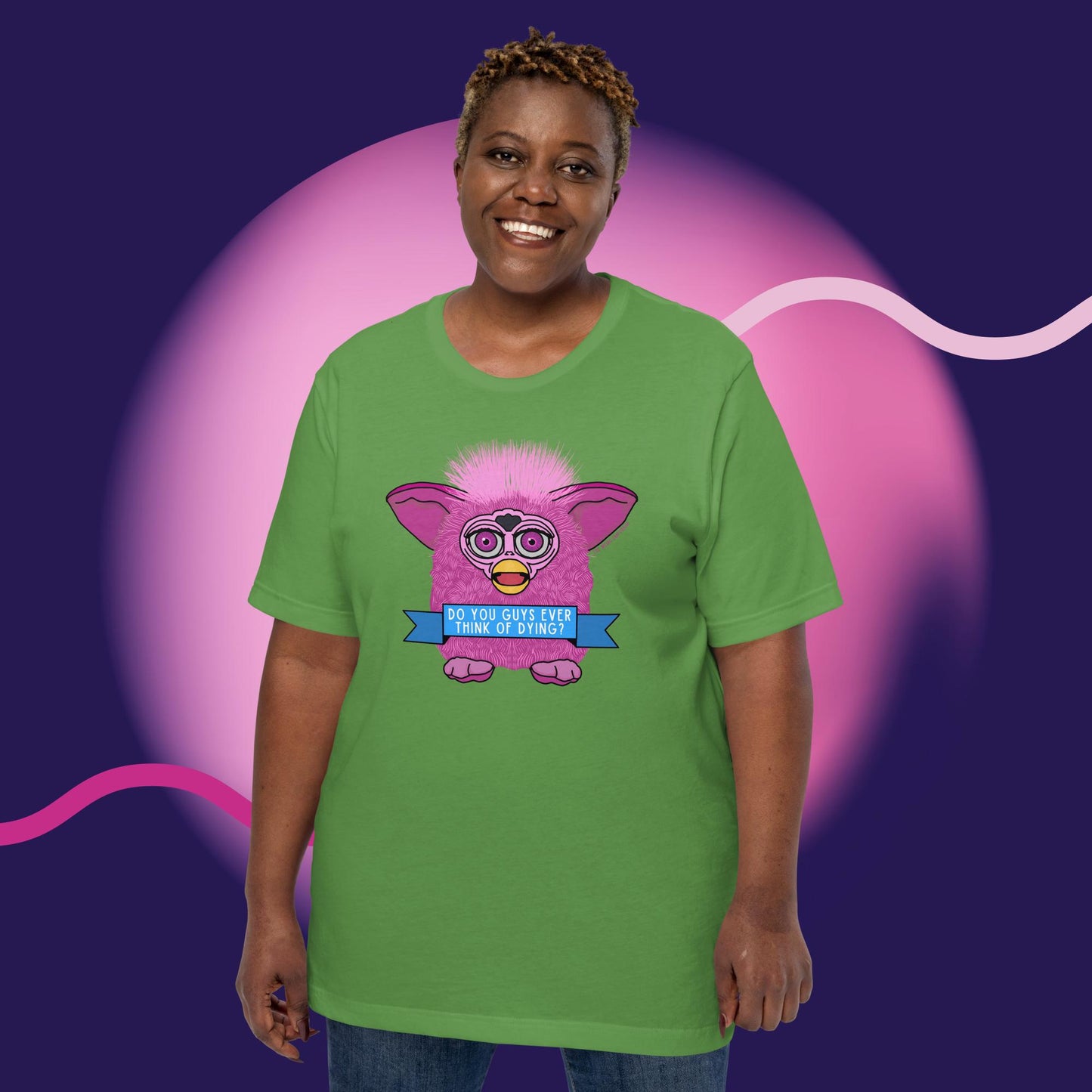Do you ever think of dying Unisex t-shirt (Barbie Movie)