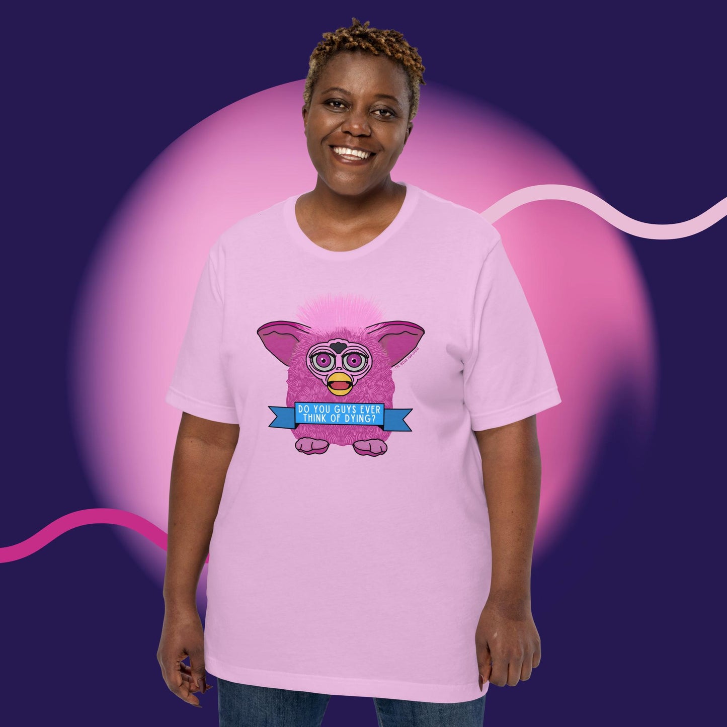 Do you ever think of dying Unisex t-shirt (Barbie Movie)