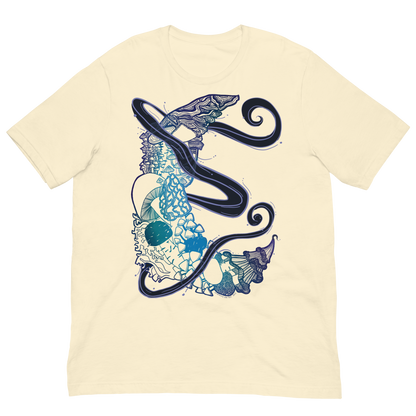 Dark Blue Mushroom Tshirt