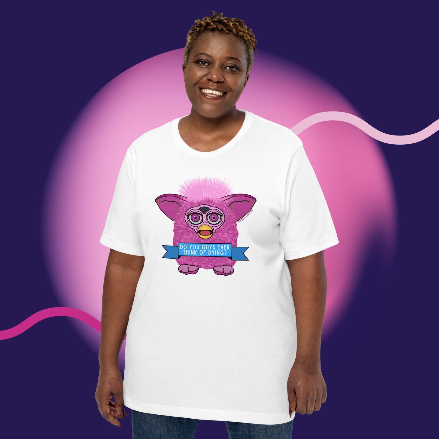 Do you ever think of dying Unisex t-shirt (Barbie Movie)