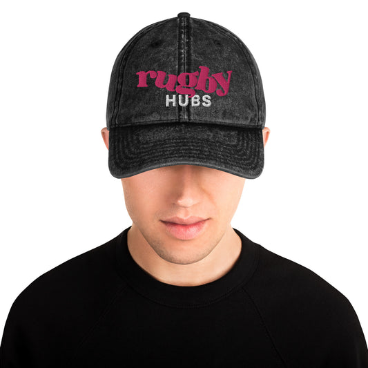 Rugby Hubs Vintage Cotton Twill Cap
